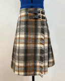 Olivia Rhode Brown Wool Skirt (2208)