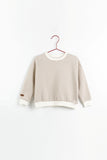 Please Mom Stripe Sweatshirt