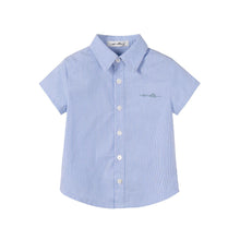 Load image into Gallery viewer, Nou Nelle Striped Boy Set - Light Blue