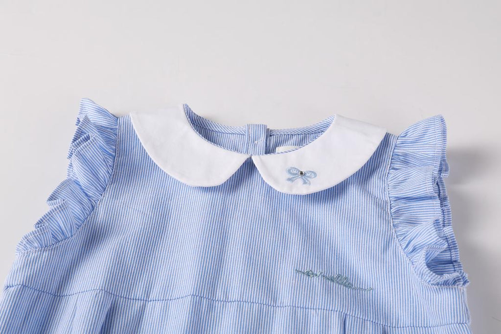 Nou Nelle Striped Girl Romper