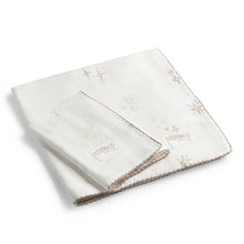 Load image into Gallery viewer, Petite Belle Star Swaddle &amp; Burp Cloth Set