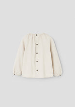 Load image into Gallery viewer, Popelin Sand Raglan Sleeve Blouse (16.5)