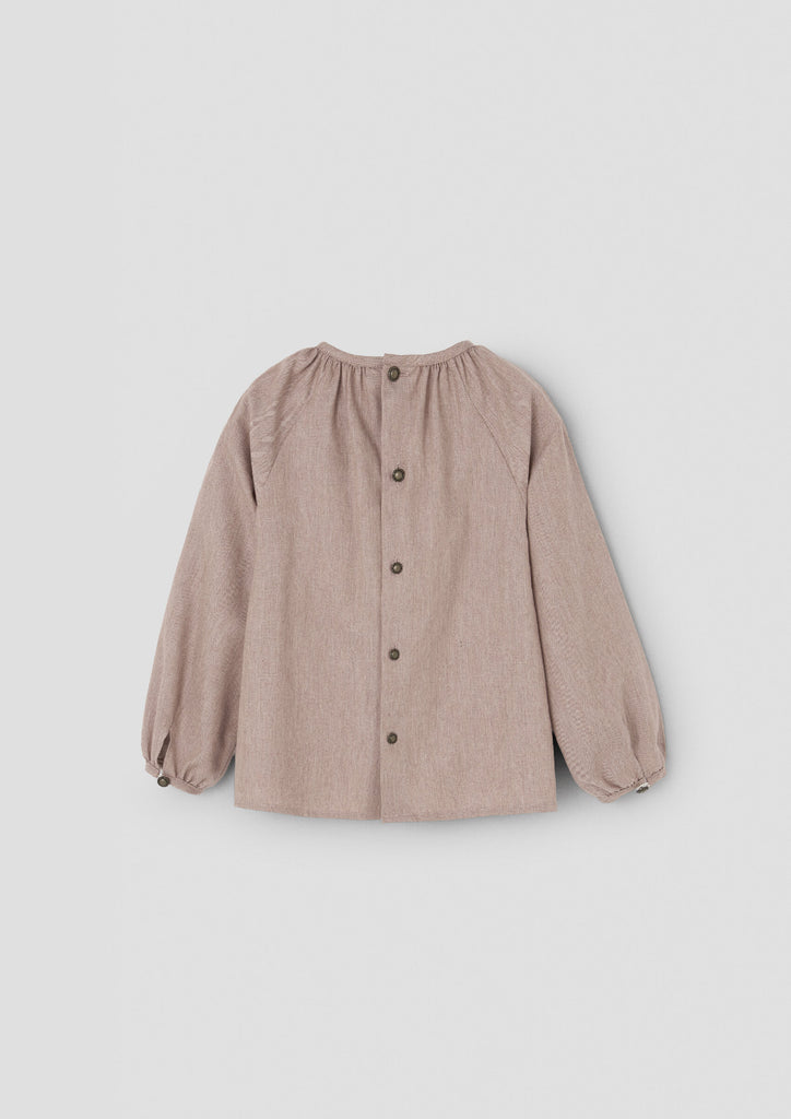 Popelin Tan Raglan Sleeve Blouse (16.6)
