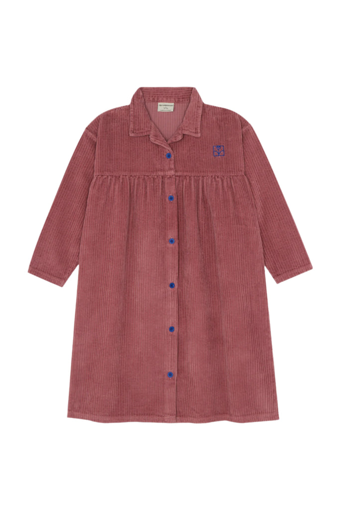 The Campamento Purple Corduroy Dress