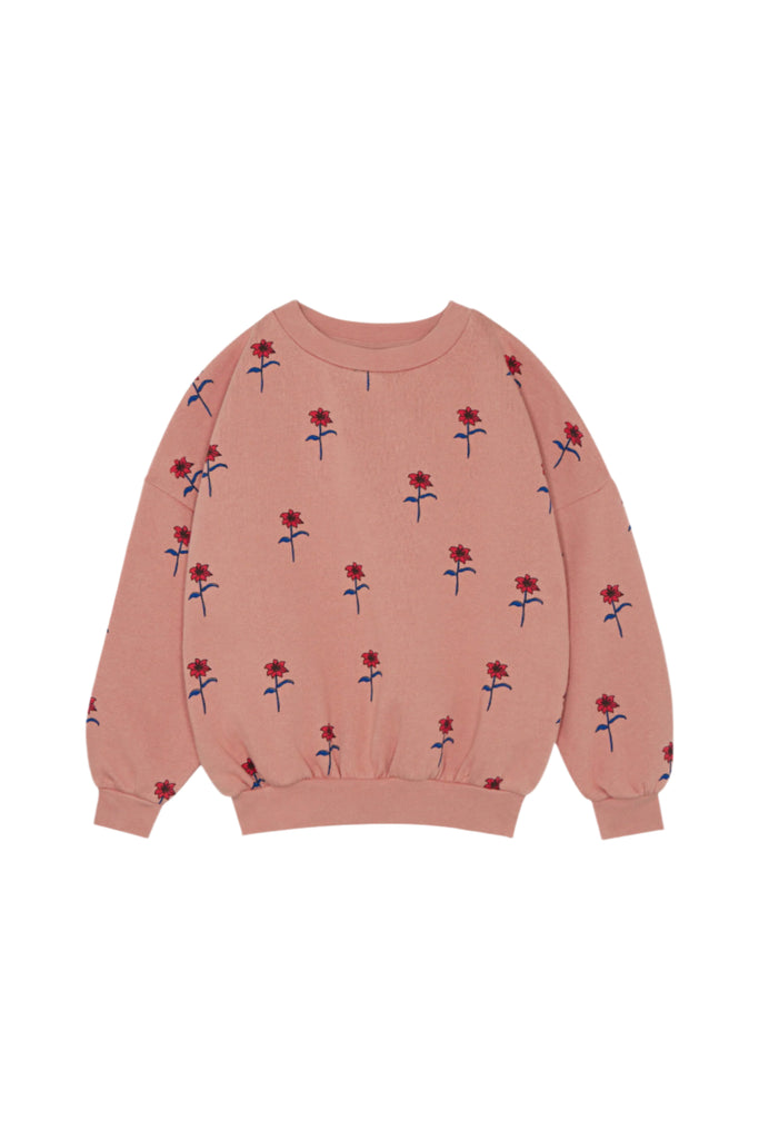 The Campamento Flowers Pink Sweatshirt