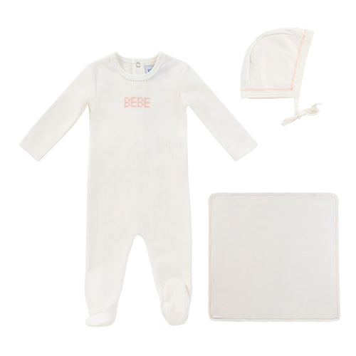 Kipp Bebe Stitch 3PCSet - Pink