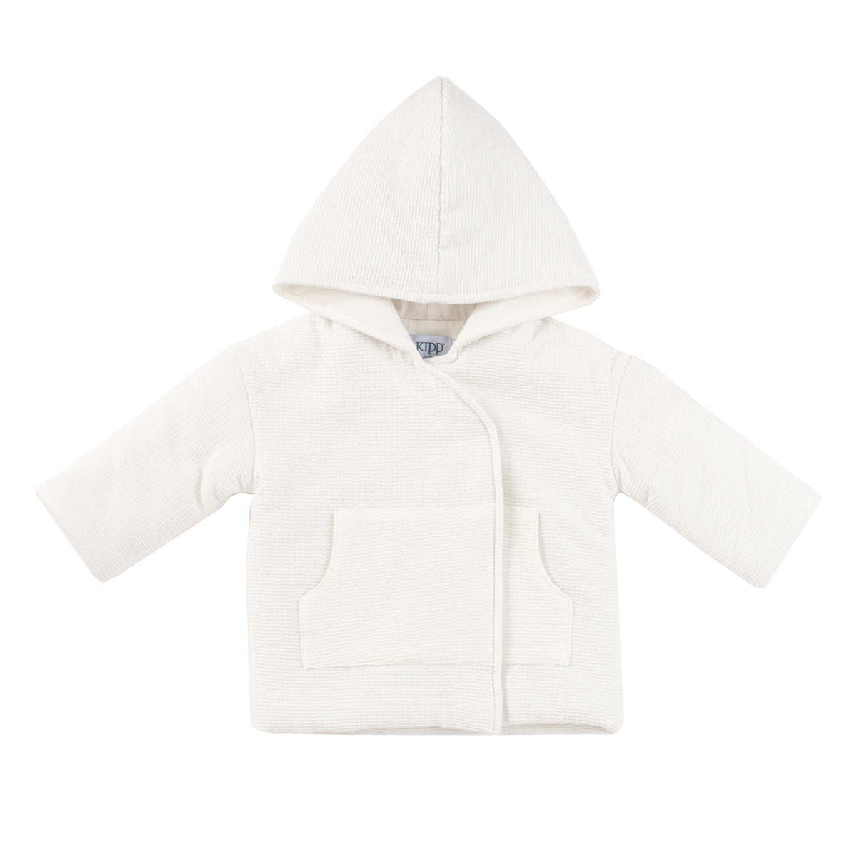 Kipp Textured Cotton Jacket White - Main Image