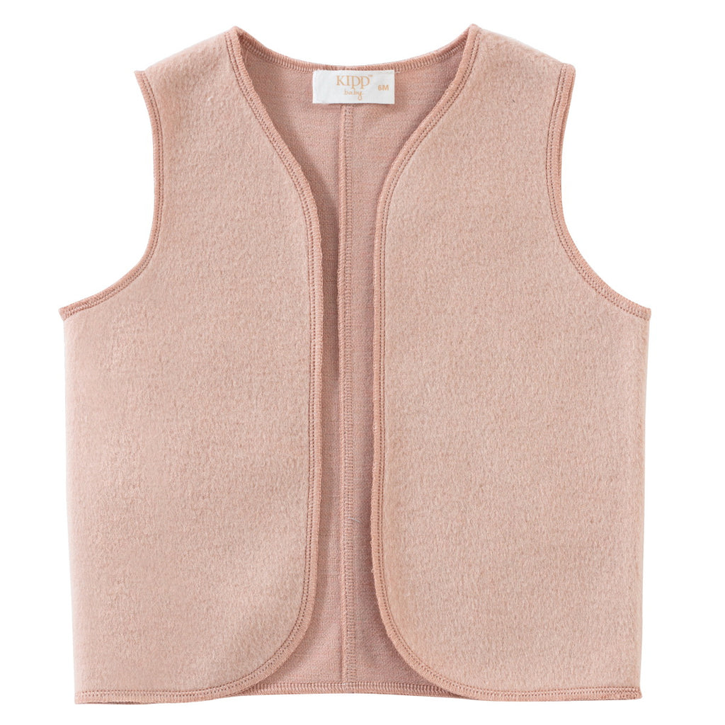 Kipp Wool Vest- Pink