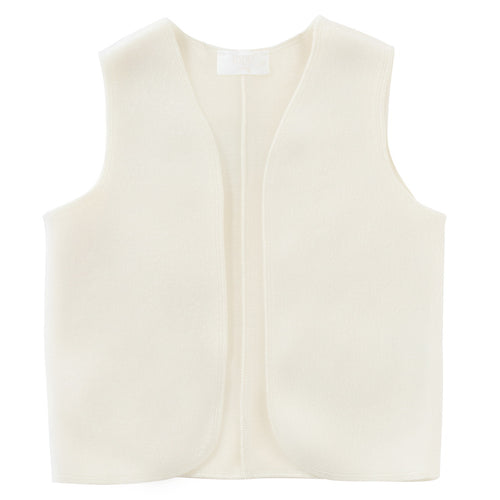 Kipp Wool Vest- White