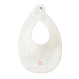 Kipp Terry Rocking Horse Bib - Pink