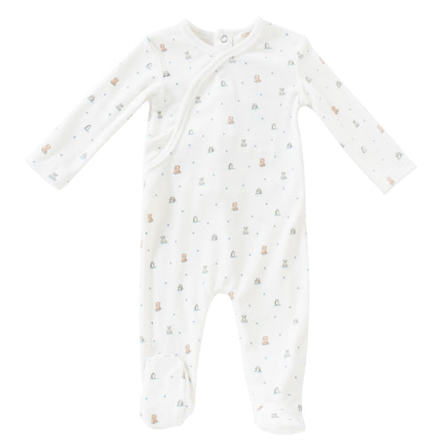 Kipp Furry Friends Star Romper & Hat - Blue