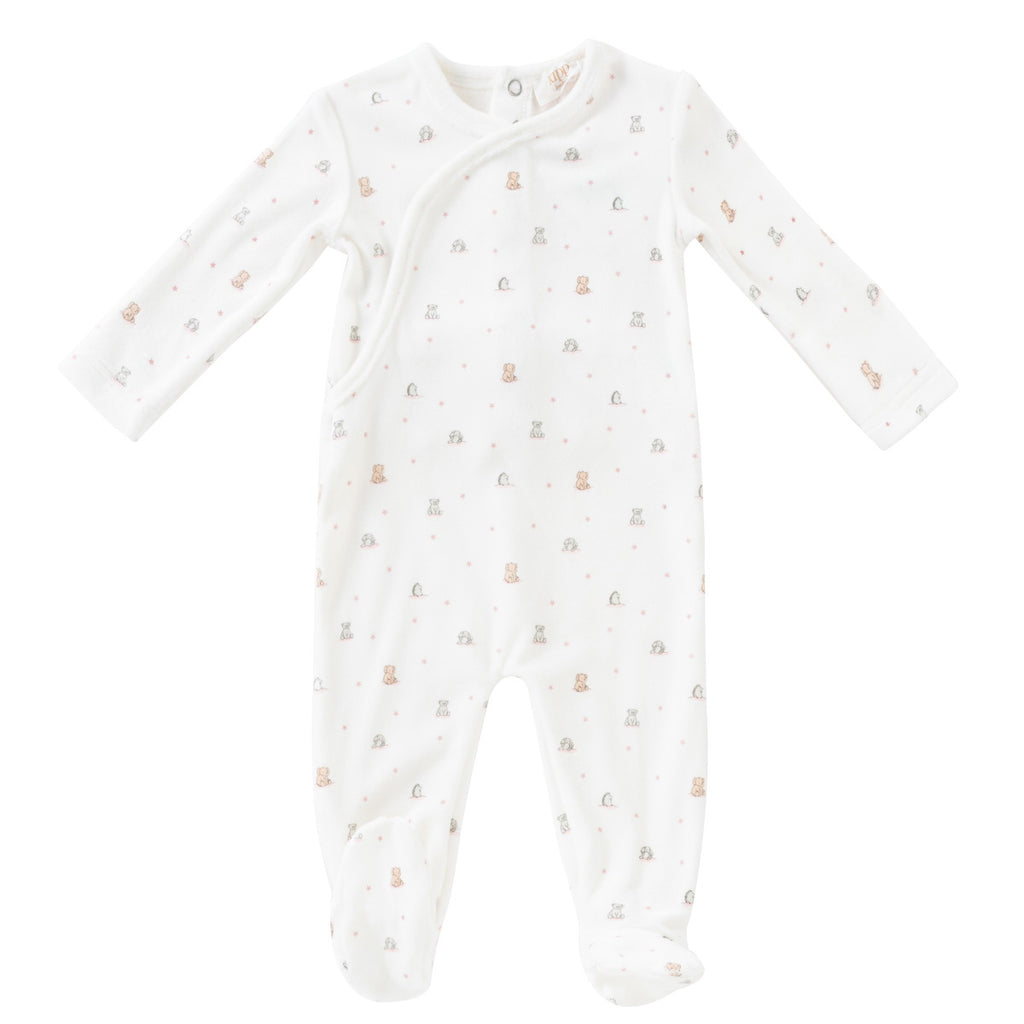 Kipp Furry Friends Star Romper & Hat - Pink