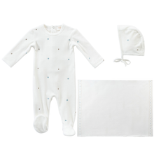 Load image into Gallery viewer, Kipp Star Romper 3PCSet - Sage