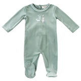 Kipp Stuffed Friends Romper- Sage