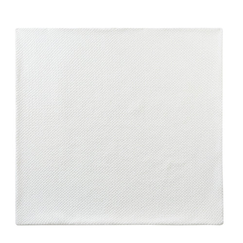 Kipp Textured Knit Blanket - White MATCHES WHITE JACKET