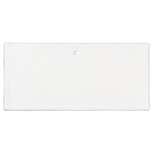 Kipp Cherry Burp Cloth Set Of 3 - Blue