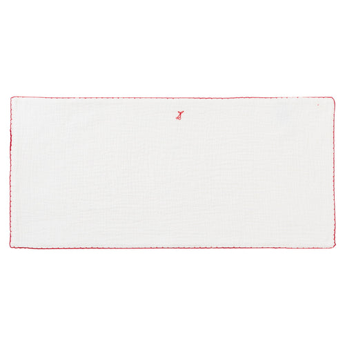 Kipp Cherry Burp Cloth Set Of 3 - Red
