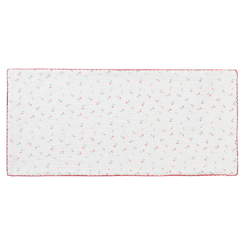 Kipp Cherry Burp Cloth Set Of 3 - Red