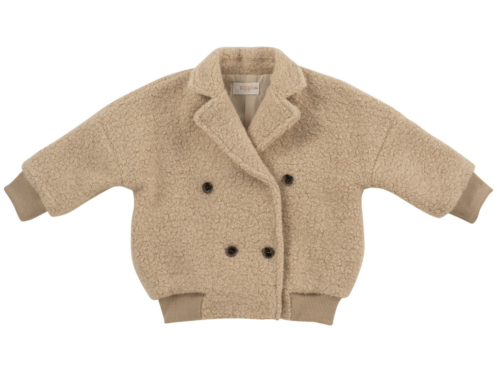 Kipp Kenny Sherpa Jacket - Vanilla