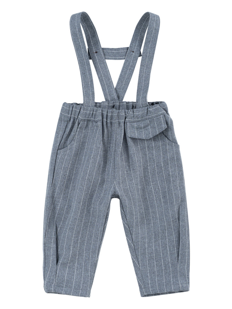 Kipp Oscar Pinstripe Harem Pant - Grey