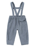 Kipp Oscar Pinstripe Harem Pant - Grey