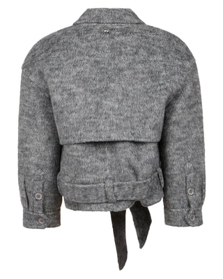 Trussardi Coat (6037) - Grey