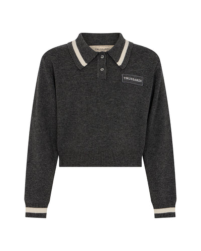 Trussardi Sweater (6047) - Light Grey Melange
