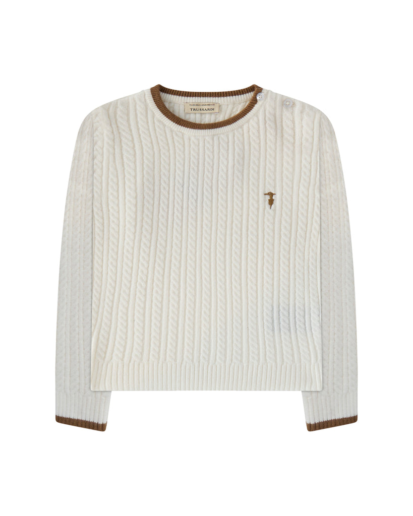 Trussardi Sweater (6084) - Off White