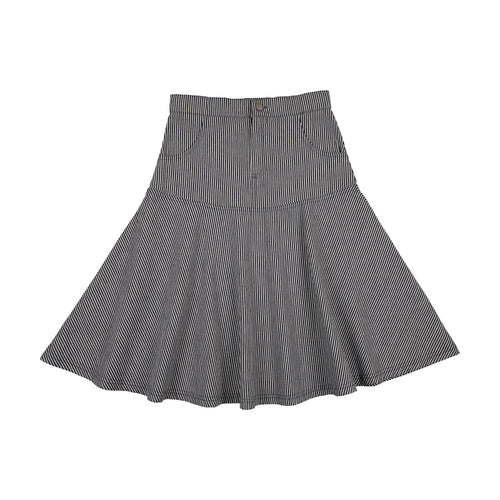Bopop Pinstripe Skirt
