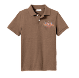 Bopop Tan Horse Polo Short Sleeve