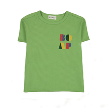 Load image into Gallery viewer, Bopop Green Logo Short Sleeve Tee Shirt