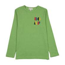 Load image into Gallery viewer, Bopop Green Logo Long Sleeve Tee