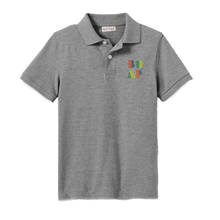 Load image into Gallery viewer, Bopop Grey Logo Polo