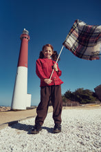 Load image into Gallery viewer, Rooie And Friends Girl's Club Denim Jacket - Rooie Red