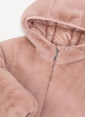 Colmar Baby Fur Jacket - Vintage Rose