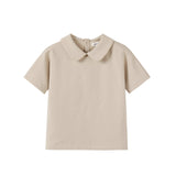 Nou Nelle Peter Pan Top - Tan