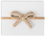 Adora Tan Crochet Mini Headband