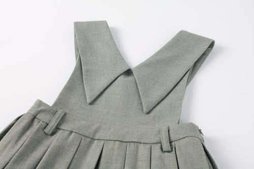 NouNelle Teen Sage Pleated Collar Jumper And Knit Turtleneck