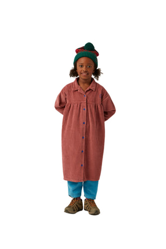 The Campamento Purple Corduroy Dress