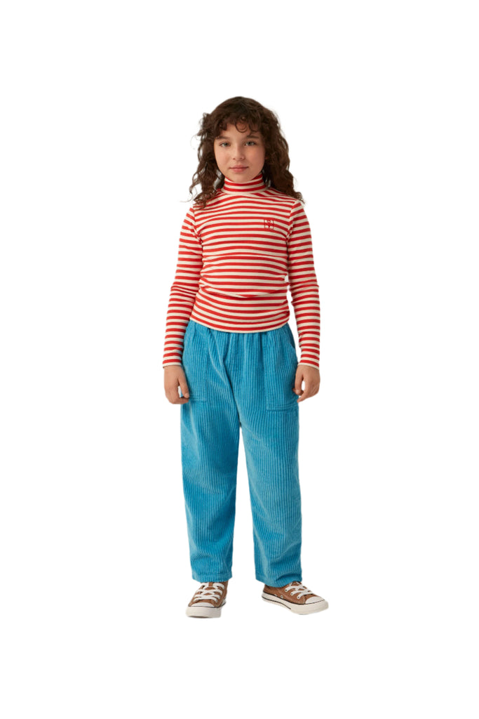 The Campamento Red Stripes Turtleneck T-shirt