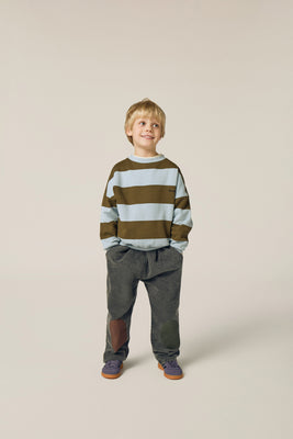 The Campamento Stripes Sweatshirt - Green