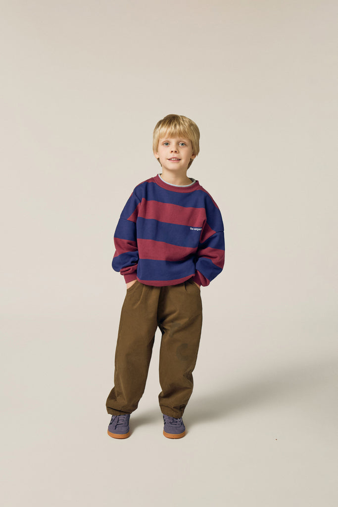 The Campamento Stripes Sweatshirt - Blue