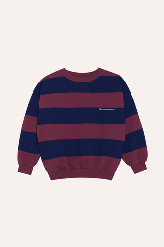The Campamento Stripes Sweatshirt - Blue