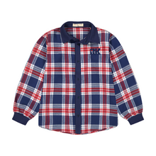 Load image into Gallery viewer, Retro Kid Miles Boy Plaid Shirt - Plaid