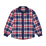 Retro Kid Miles Boy Plaid Shirt - Plaid