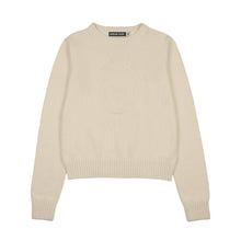 Load image into Gallery viewer, Urban Edge Tone On Tone Knit Sweater - Ivory