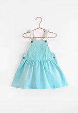 Load image into Gallery viewer, Please Mom Turquoise Denim Dress
