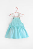Please Mom Turquoise Denim Dress