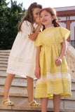 Cera Una Volta Emilie Teen Dress - Yellow