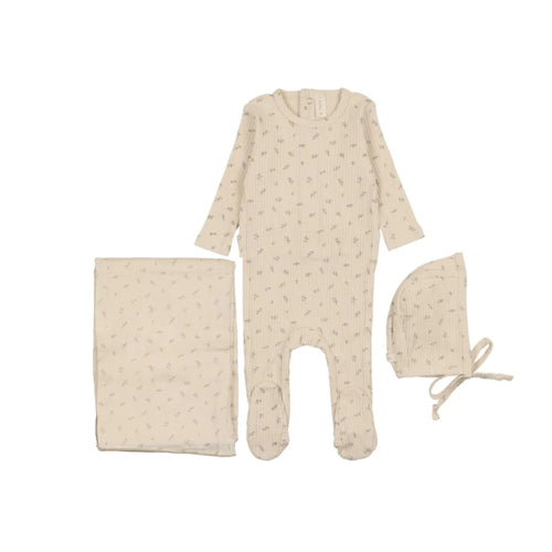 Lil Legs Twig 3PC Set - Cream/Sage